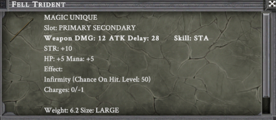 FELL TRIDENT item card